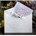 Beautiful Invitation Card Wedding  Decoration Laser Cut Iridescent Paper